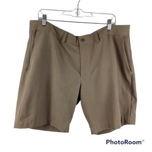 The North Face Tan Pin Stripe Rockaway Shorts